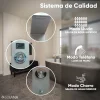 Regadera Panel de Ducha Modelo Petra Plus con Panel LED Regadera de Mano Salida de Agua Modo Lluvia e Hidromasaje